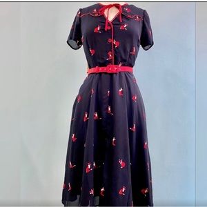 Unique vintage fox dress size 18/2x